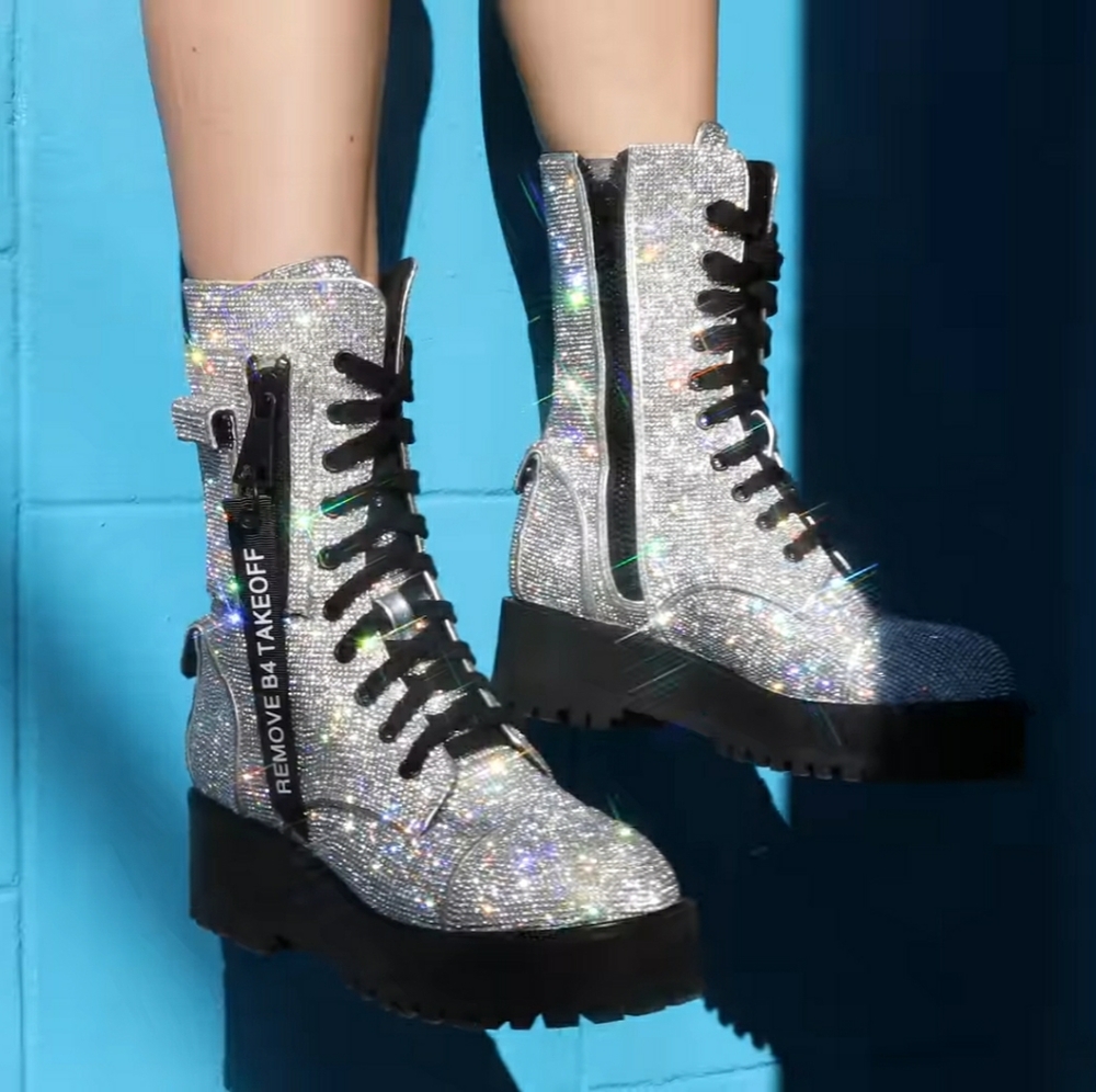🖤 Dolls Kill Billionaire Bling Boot